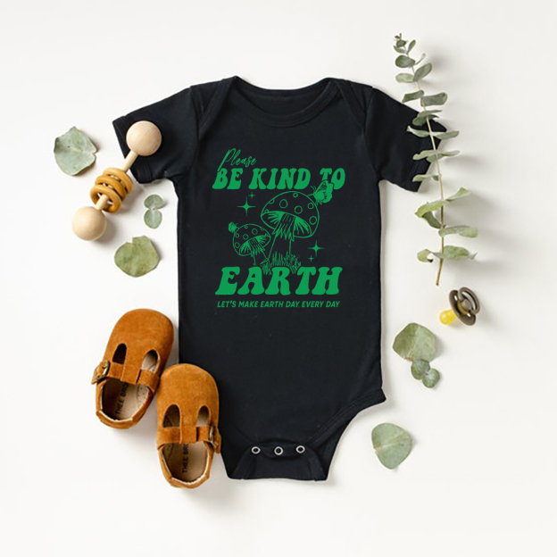 Be Kind To Earth Trendy Design Bodysuit For Baby