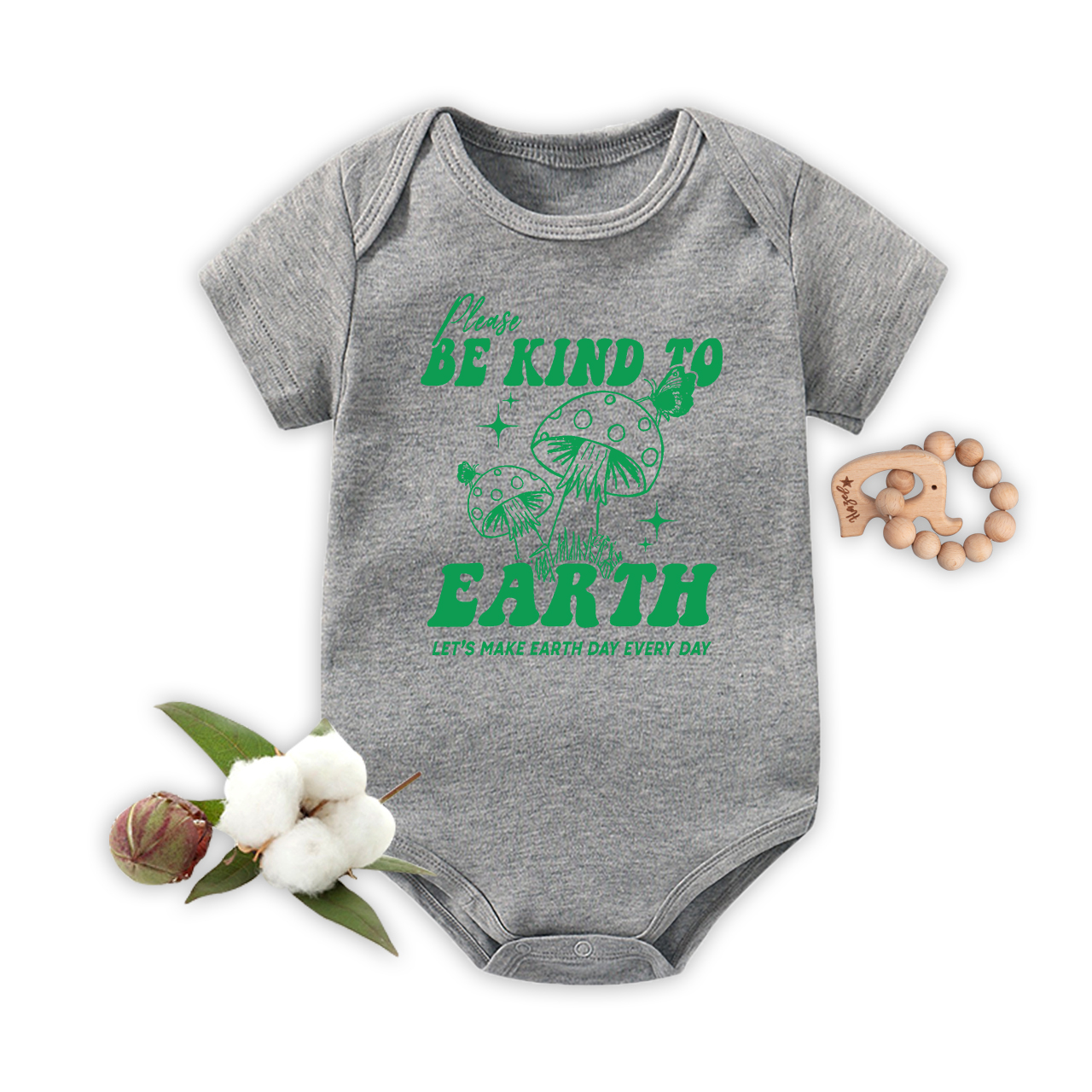 Be Kind To Earth Trendy Design Bodysuit For Baby