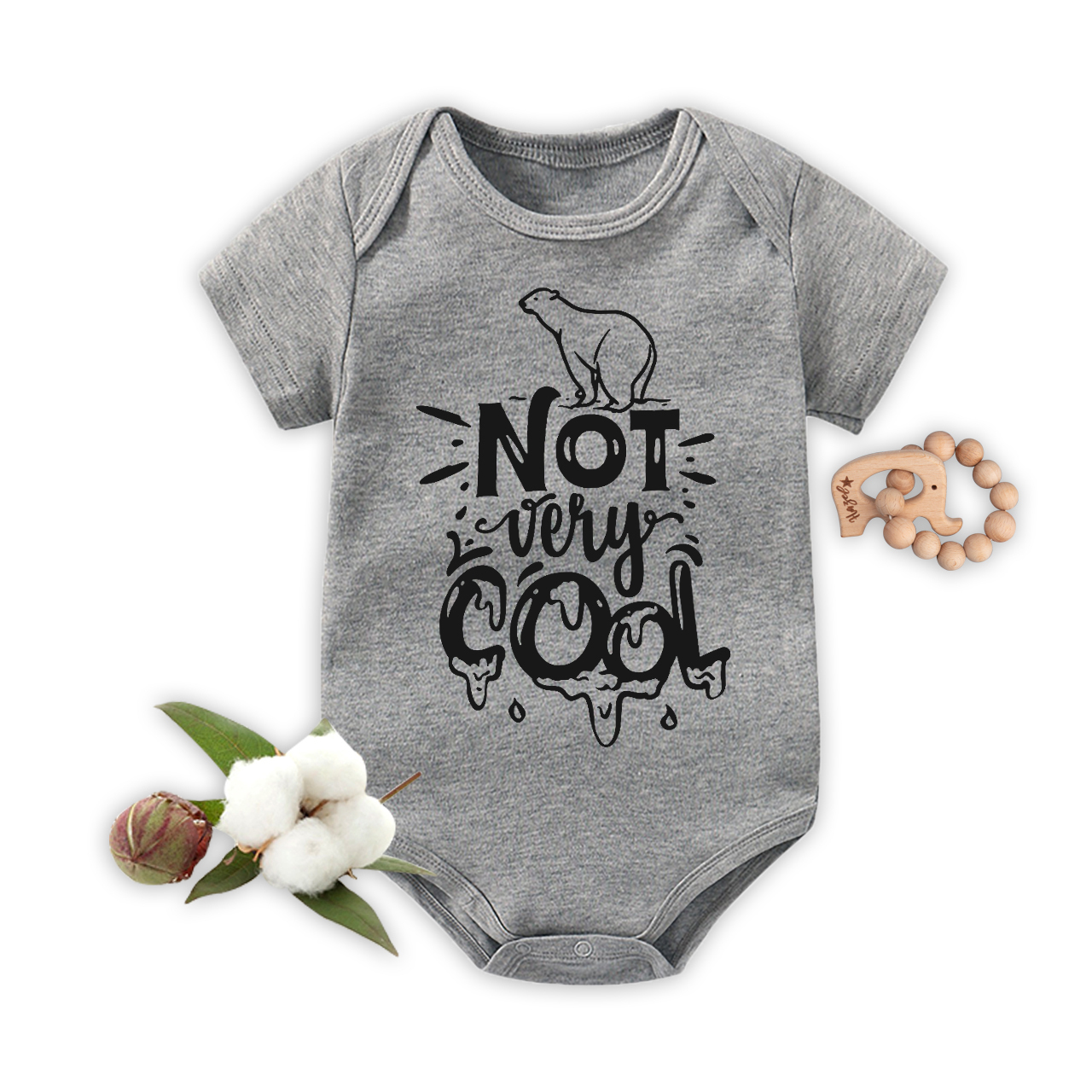 Save The Animals Earth Day Bodysuit For Baby