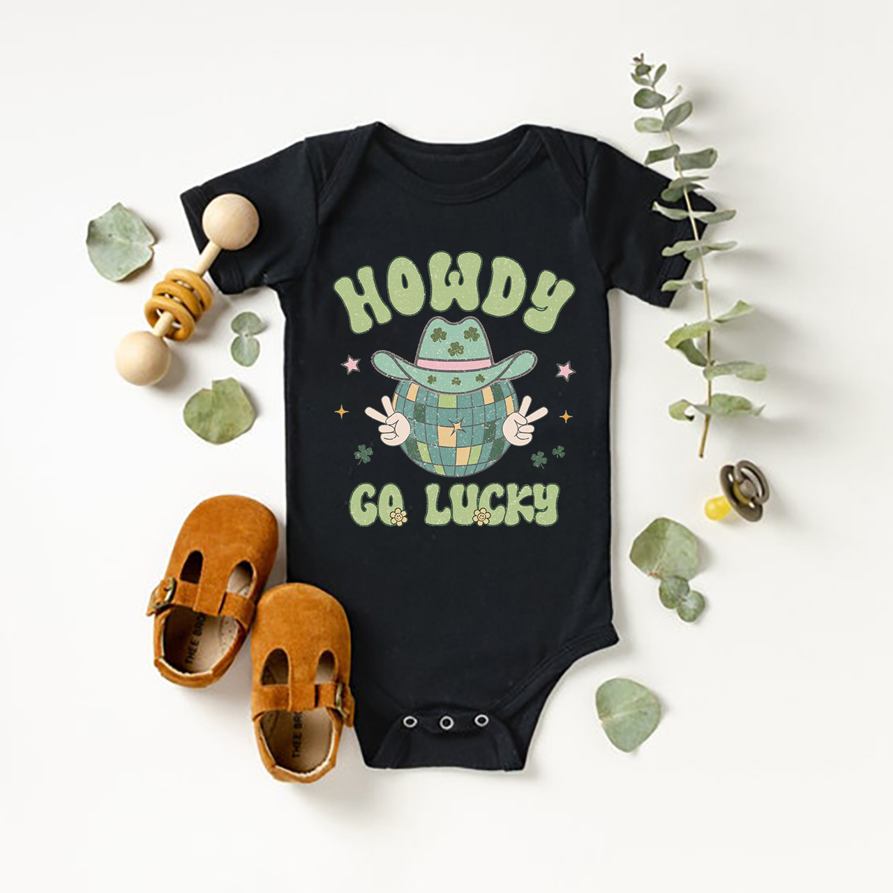 Howdy Go Lucky Bodysuit For Baby
