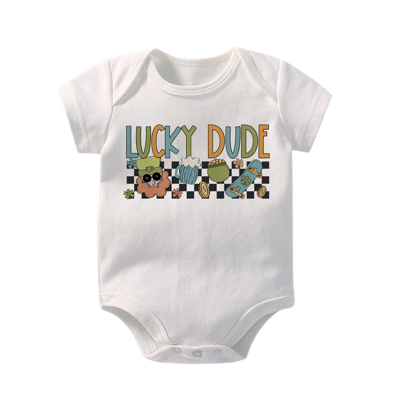 Lucky Dude Bodysuit For Baby