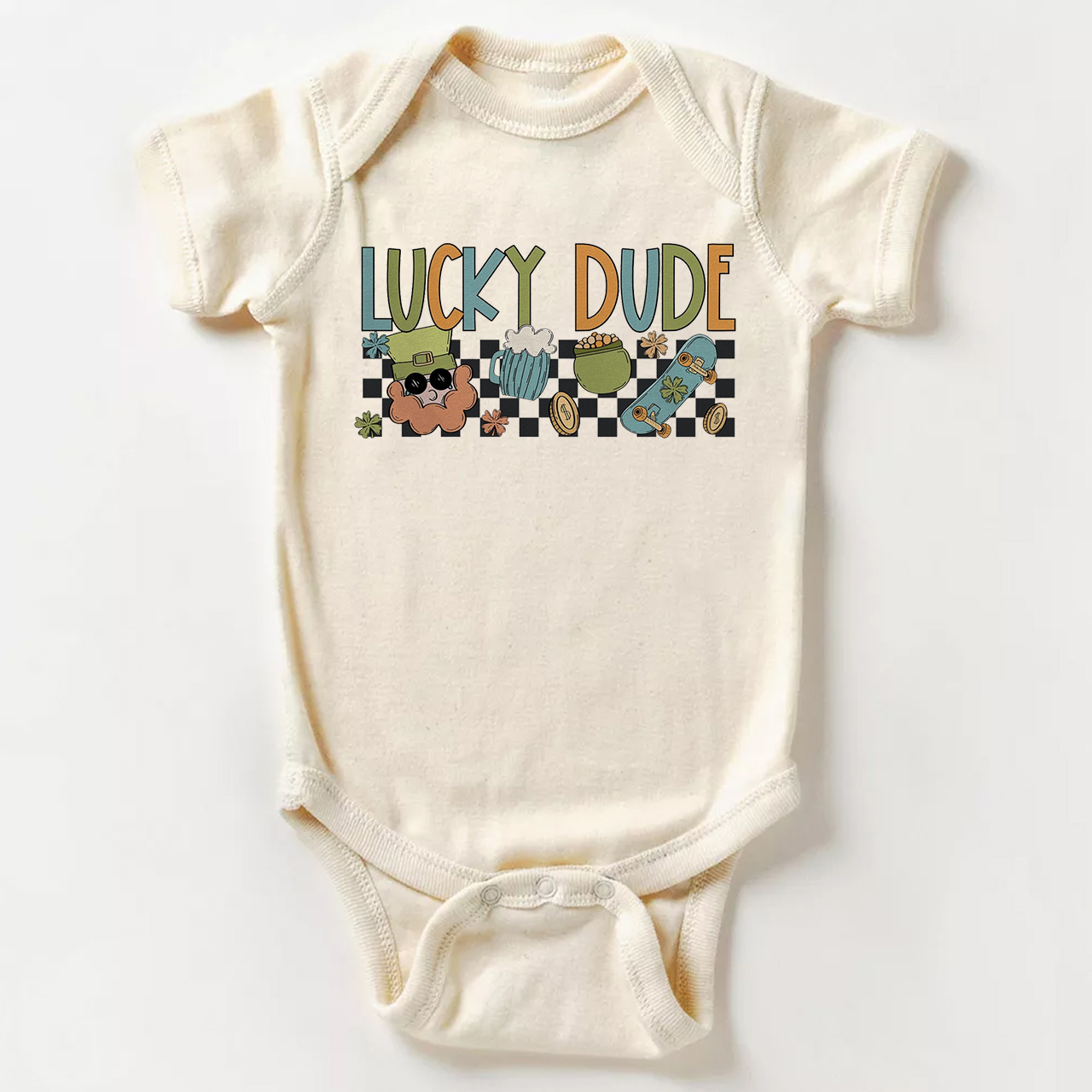 Lucky Dude Bodysuit For Baby