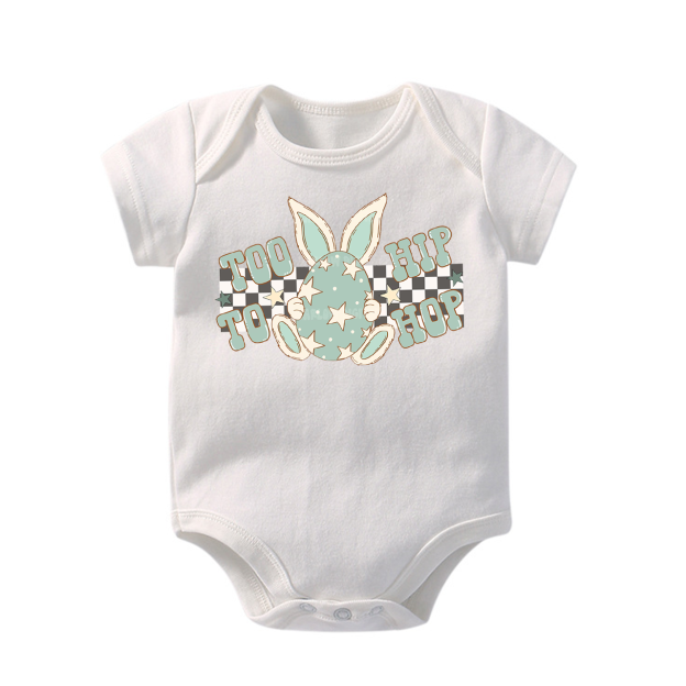 Too Hip To Hop Easter Bodysuit For Baby