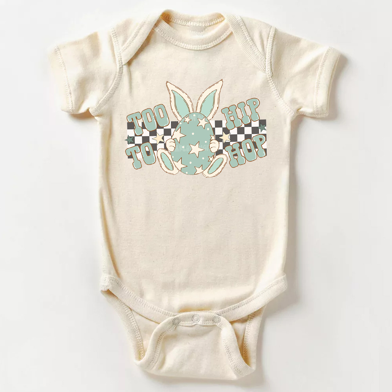 Too Hip To Hop Easter Bodysuit For Baby
