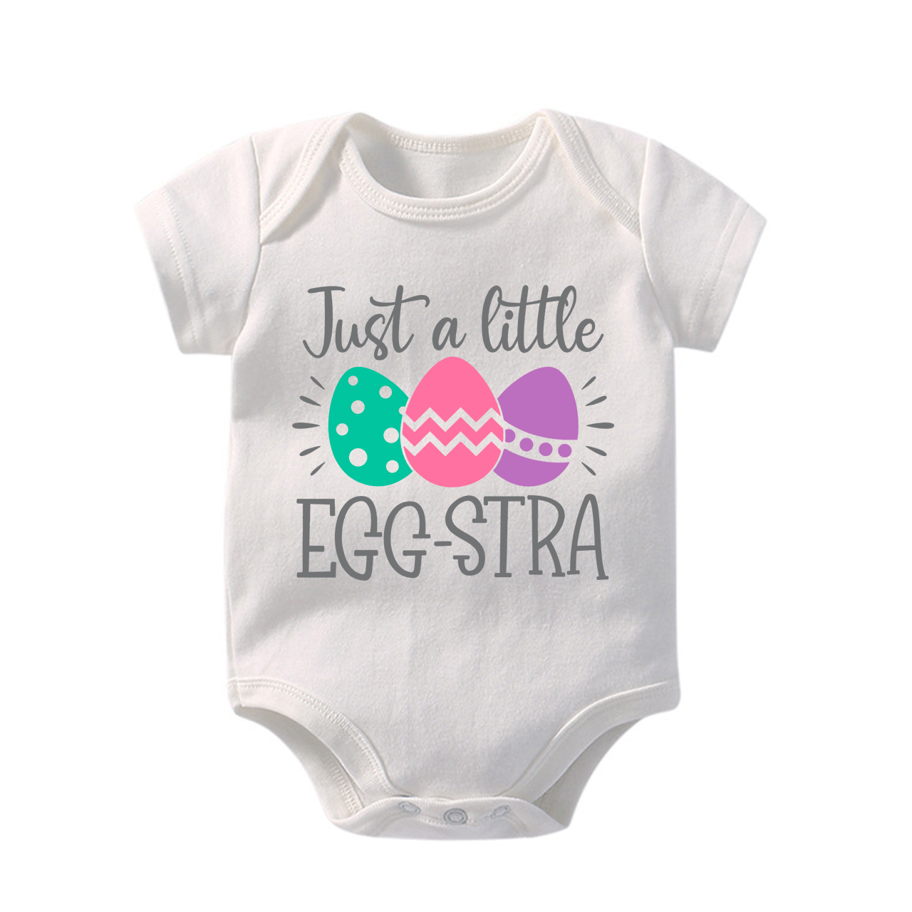 Just A Little EGG-STRA Easter Bodysuit For Baby