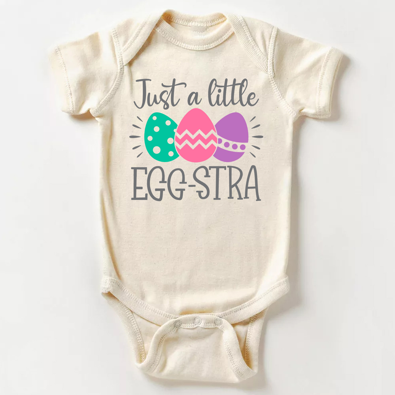 Just A Little EGG-STRA Easter Bodysuit For Baby