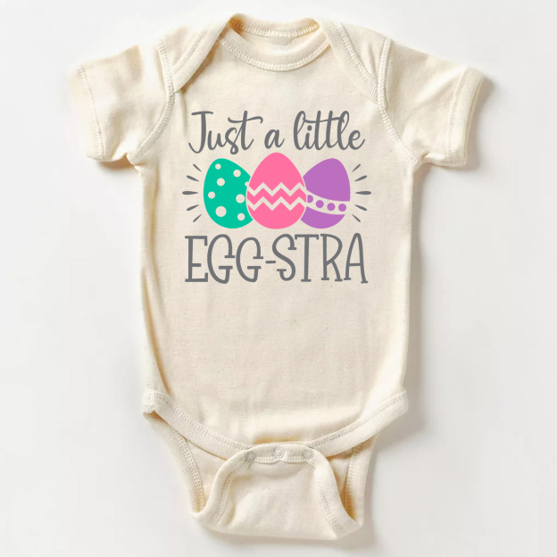 Just A Little EGG-STRA Easter Bodysuit For Baby