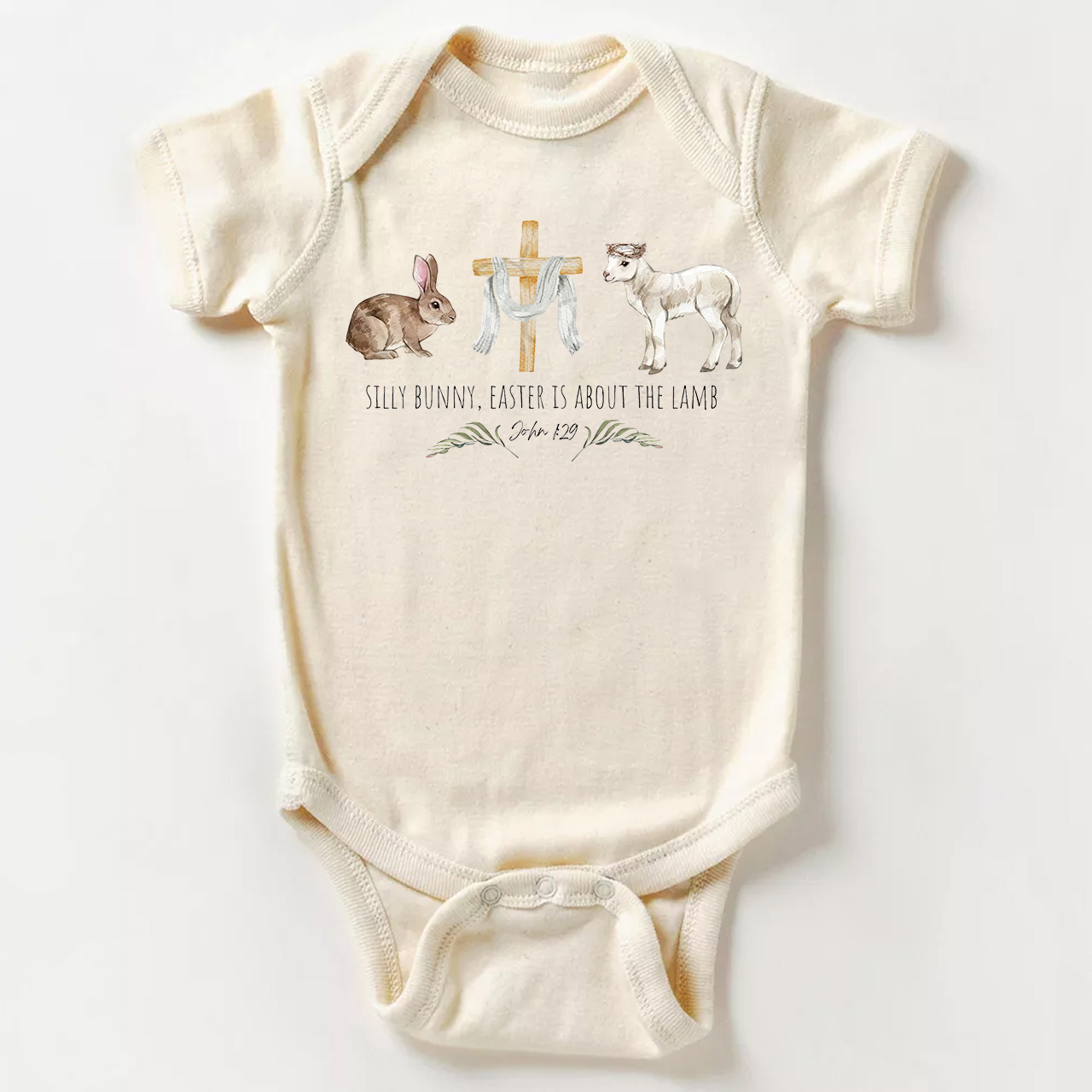 Easter Is About The Lamb Bodysuit For Baby
