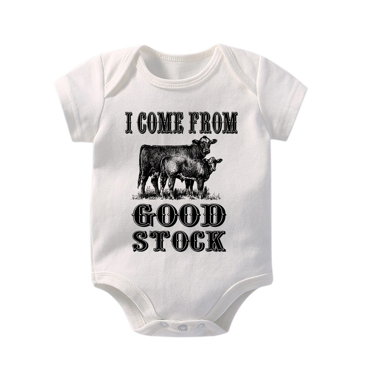  I Come From Good Stock Bodysuit For Baby