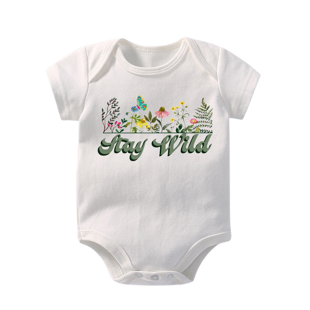 Stay Wild Nature Bodysuit For Baby