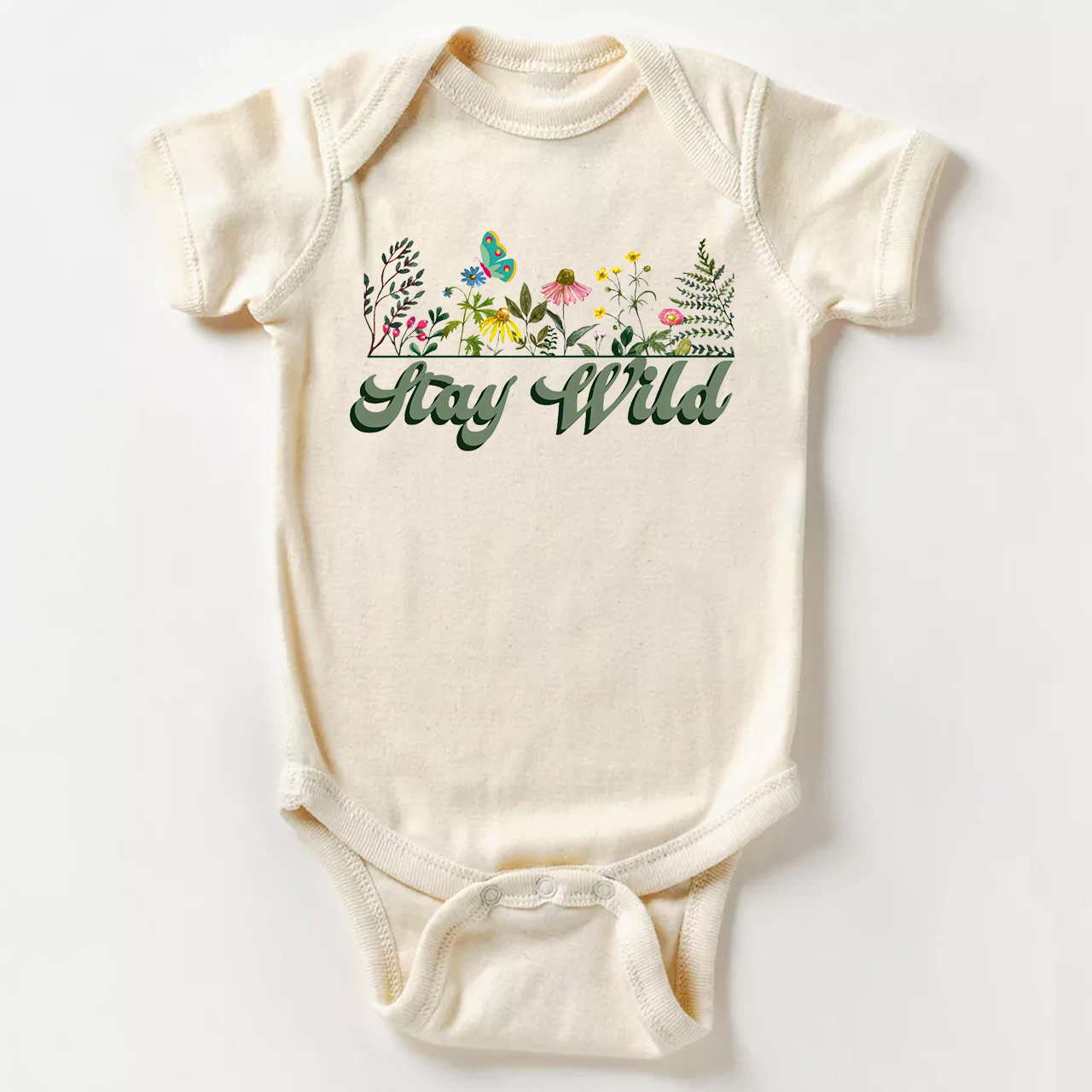 Stay Wild Nature Bodysuit For Baby