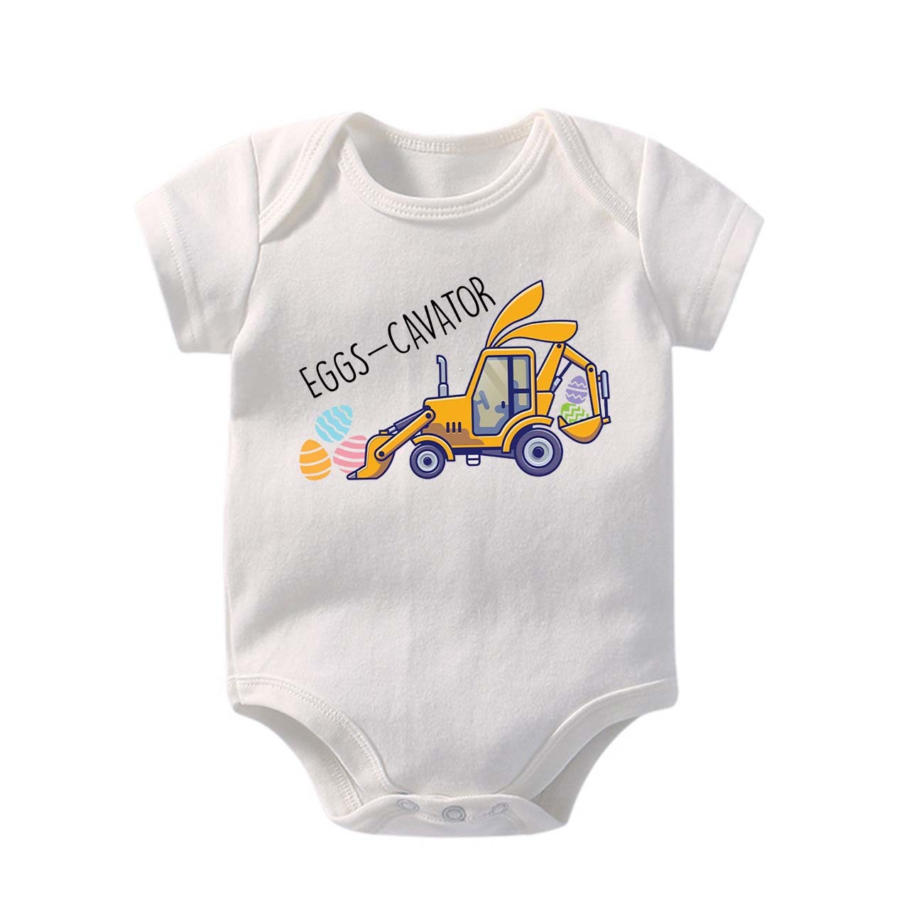 Hop Hop Easter Baby Bodysuit