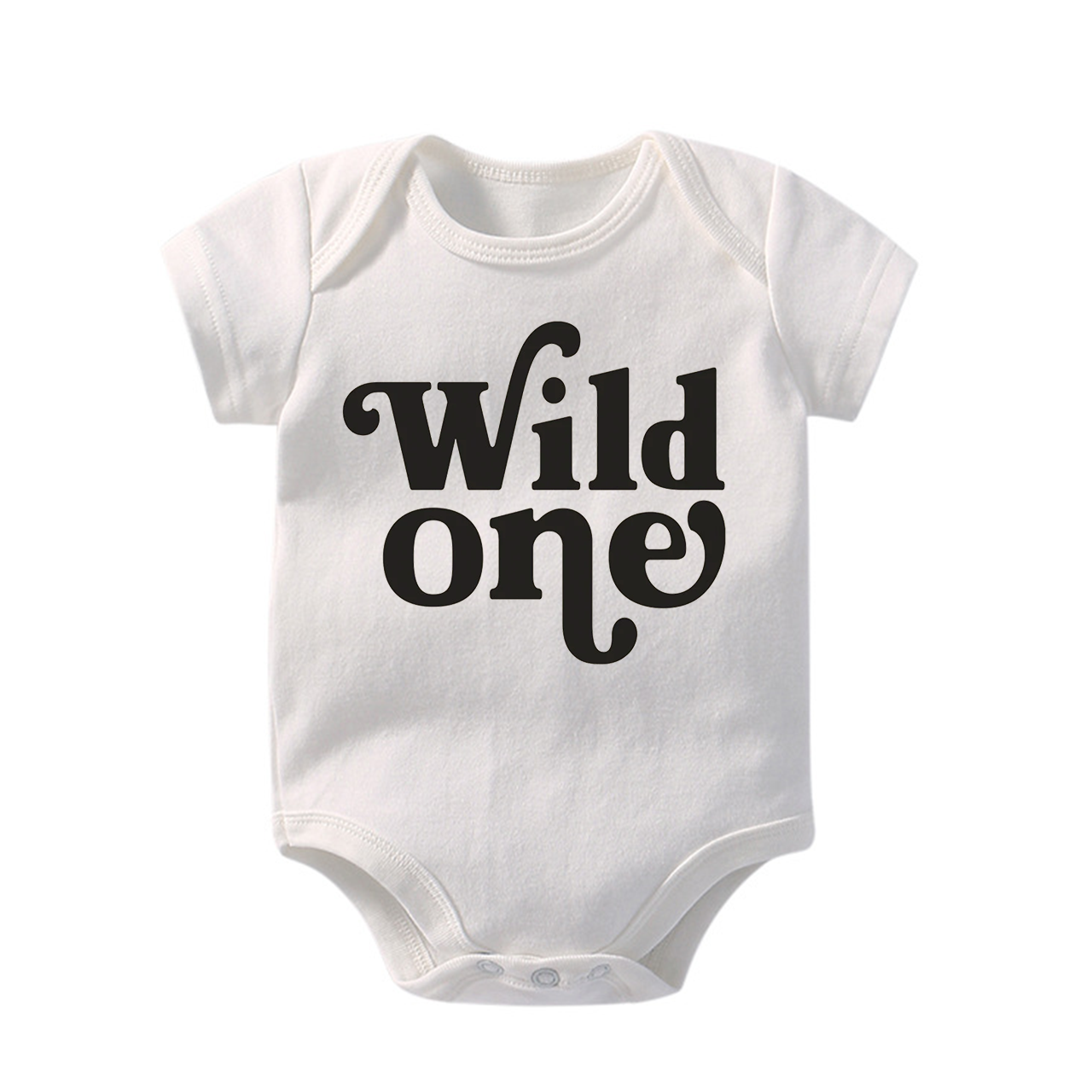 Wild One First Birthday Bodysuit For Baby