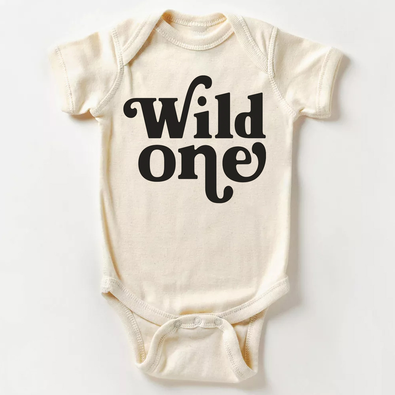 Wild One First Birthday Bodysuit For Baby