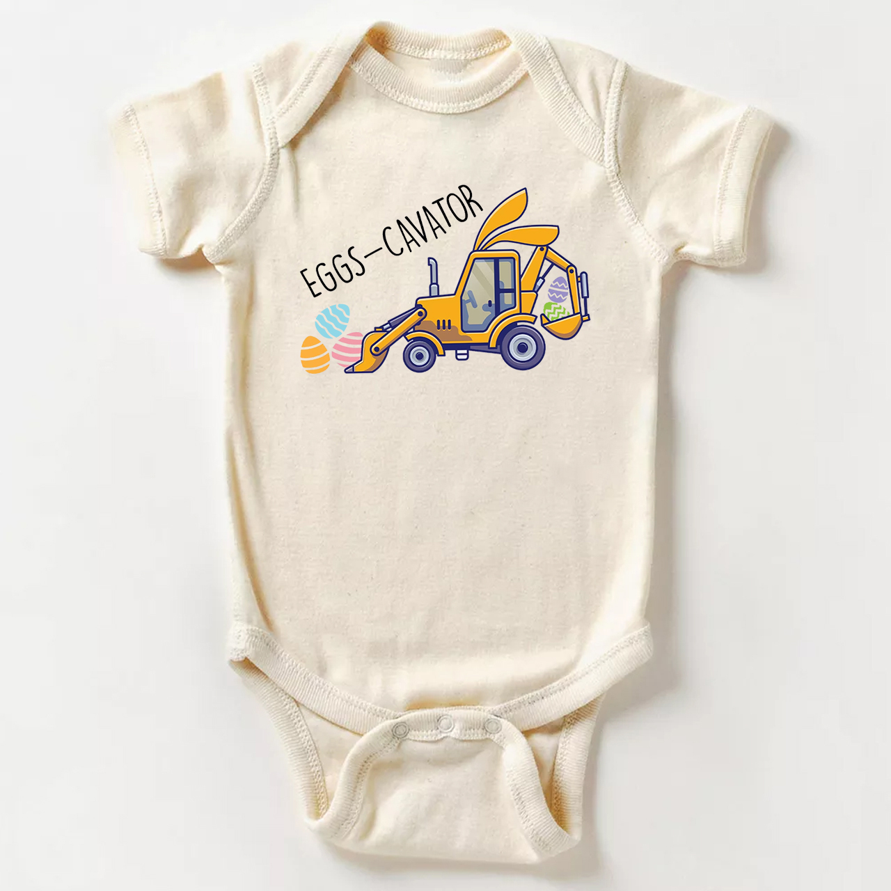 Hop Hop Easter Baby Bodysuit