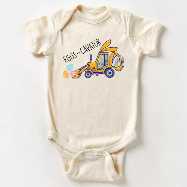 Hop Hop Easter Baby Bodysuit