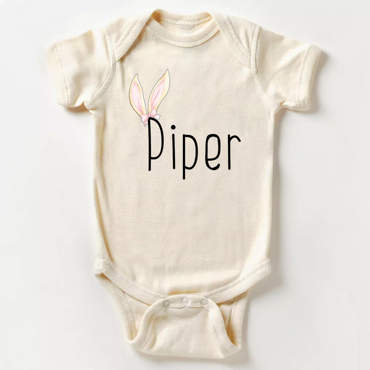 Hop Hop Easter Baby Bodysuit