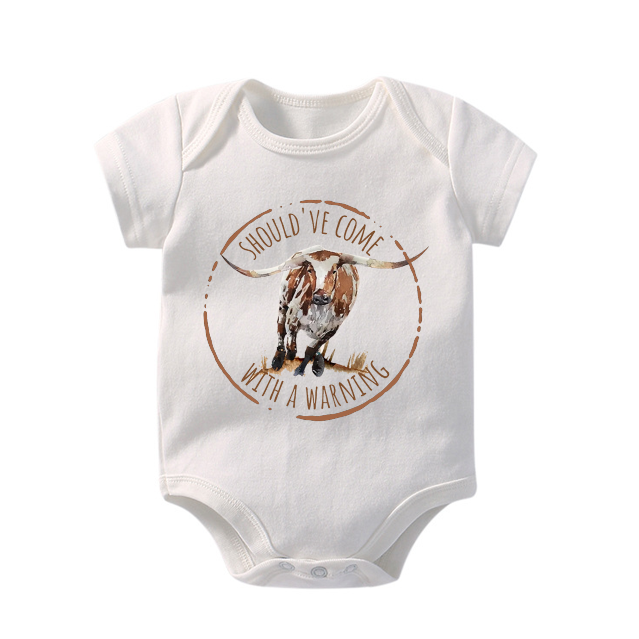 Should've Come With A Warning Bodysuit For Baby