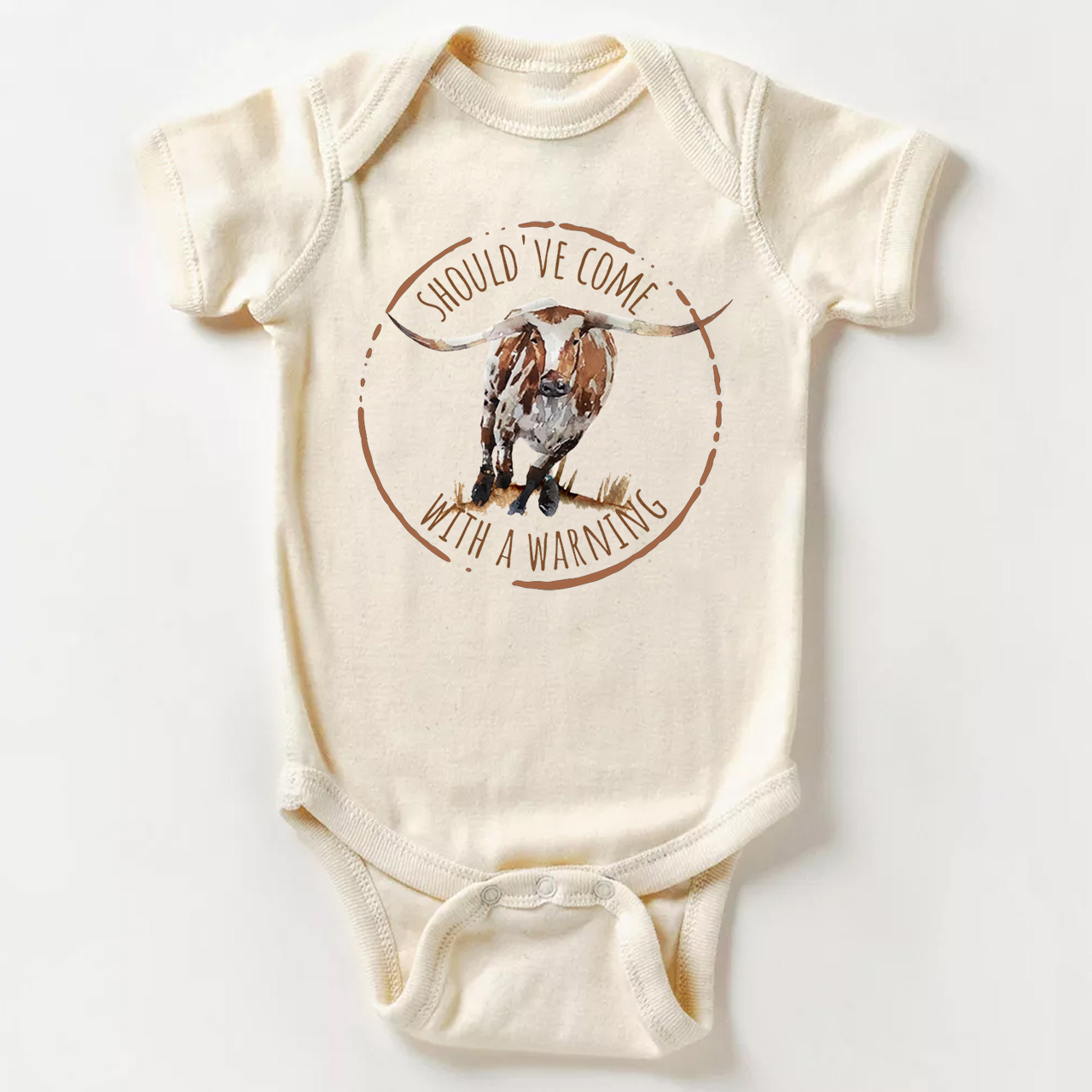 Should've Come With A Warning Bodysuit For Baby