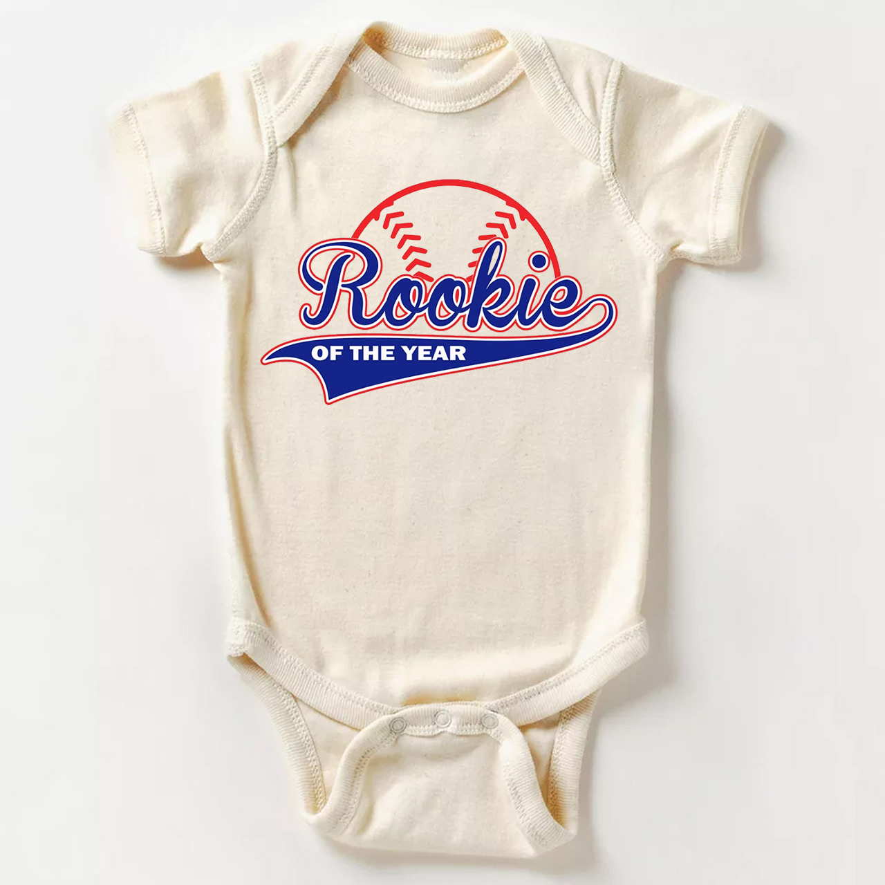 Personalized Baseball Rookie Bodysuit For Baby