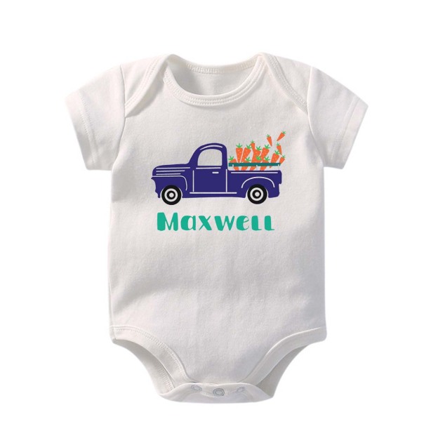 Hop Hop Easter Baby Bodysuit