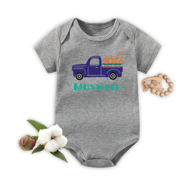 Hop Hop Easter Baby Bodysuit