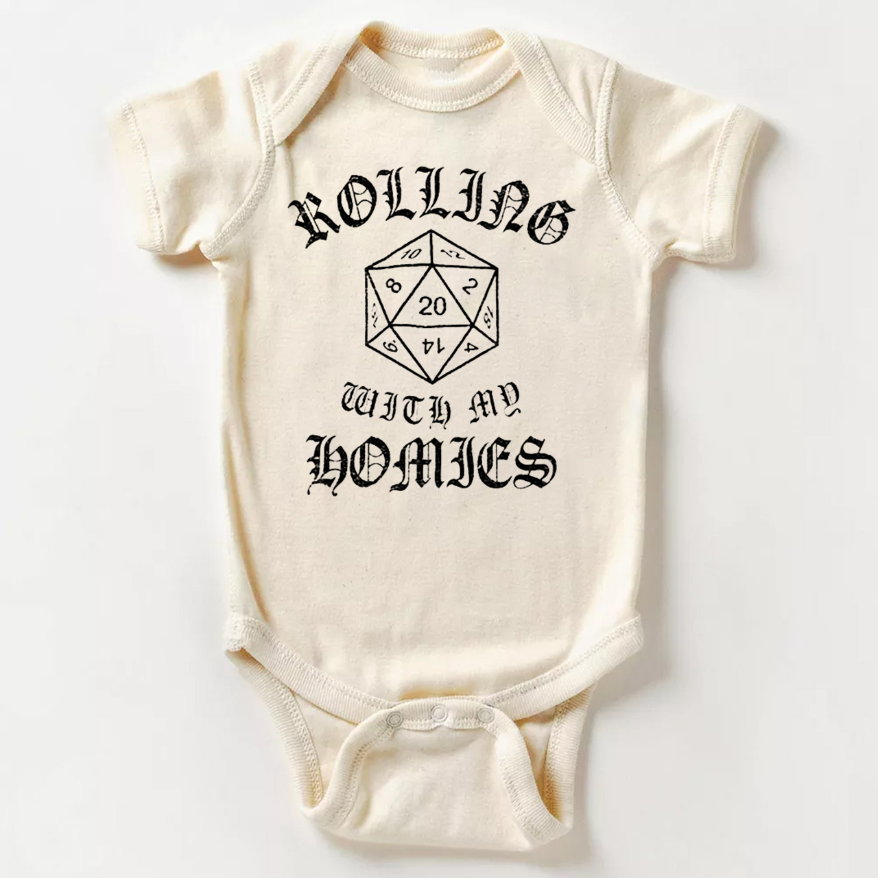 Rolling With My Homies Bodysuit For Baby