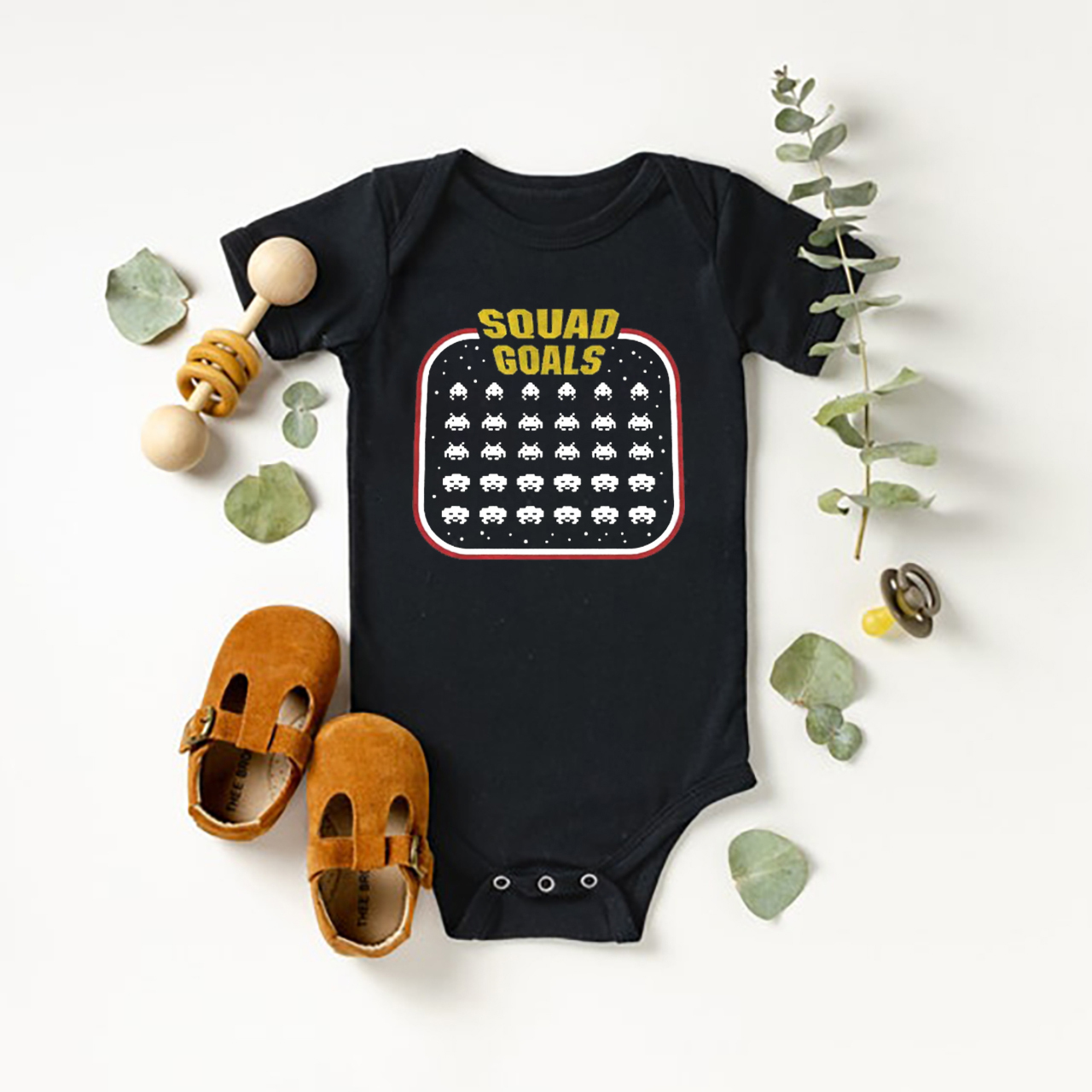 Squad Goals Bodysuit For Baby