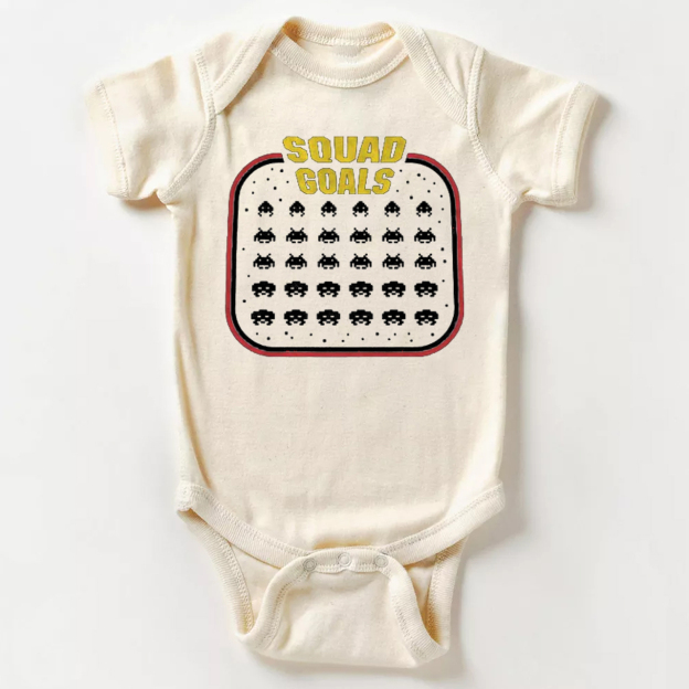 Squad Goals Bodysuit For Baby