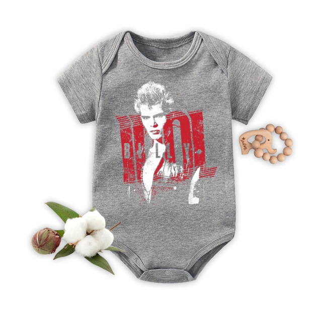 Billy Idol Black Bodysuit For Baby