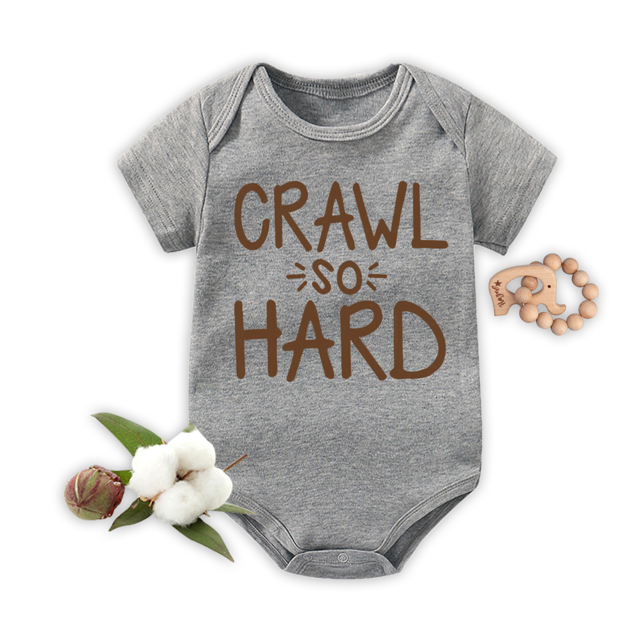 Crawl So Hard Bodysuit For Baby
