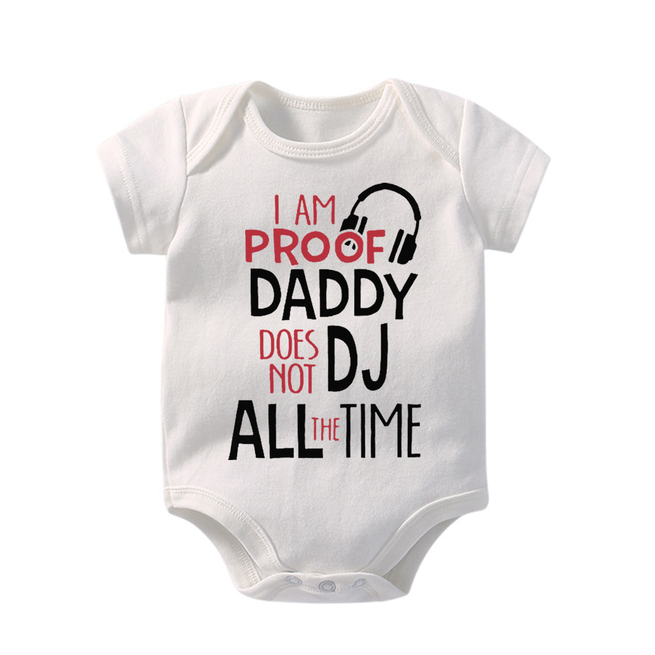 Daddy DJ Bodysuit For Baby