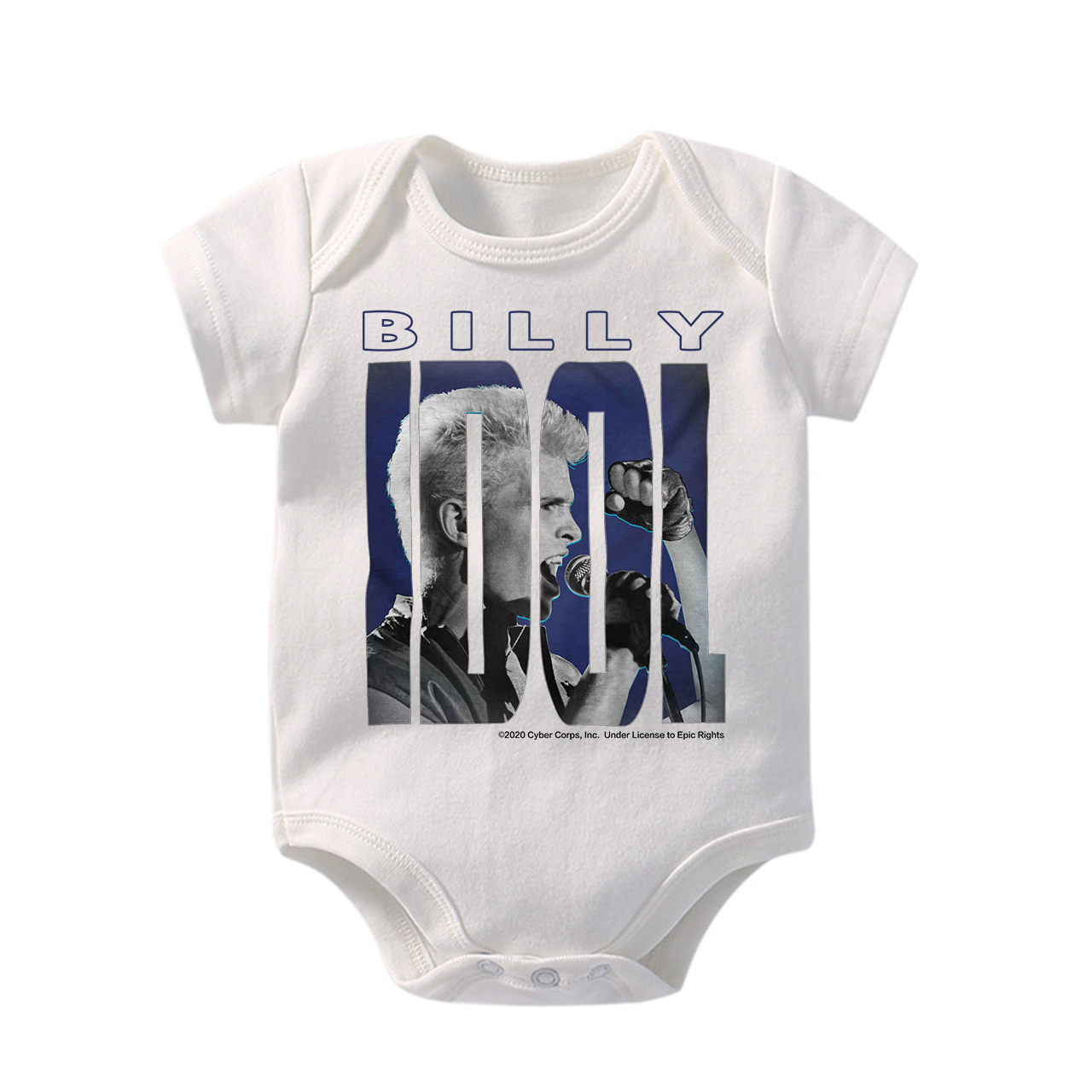 Billy Idol Bodysuit For Baby