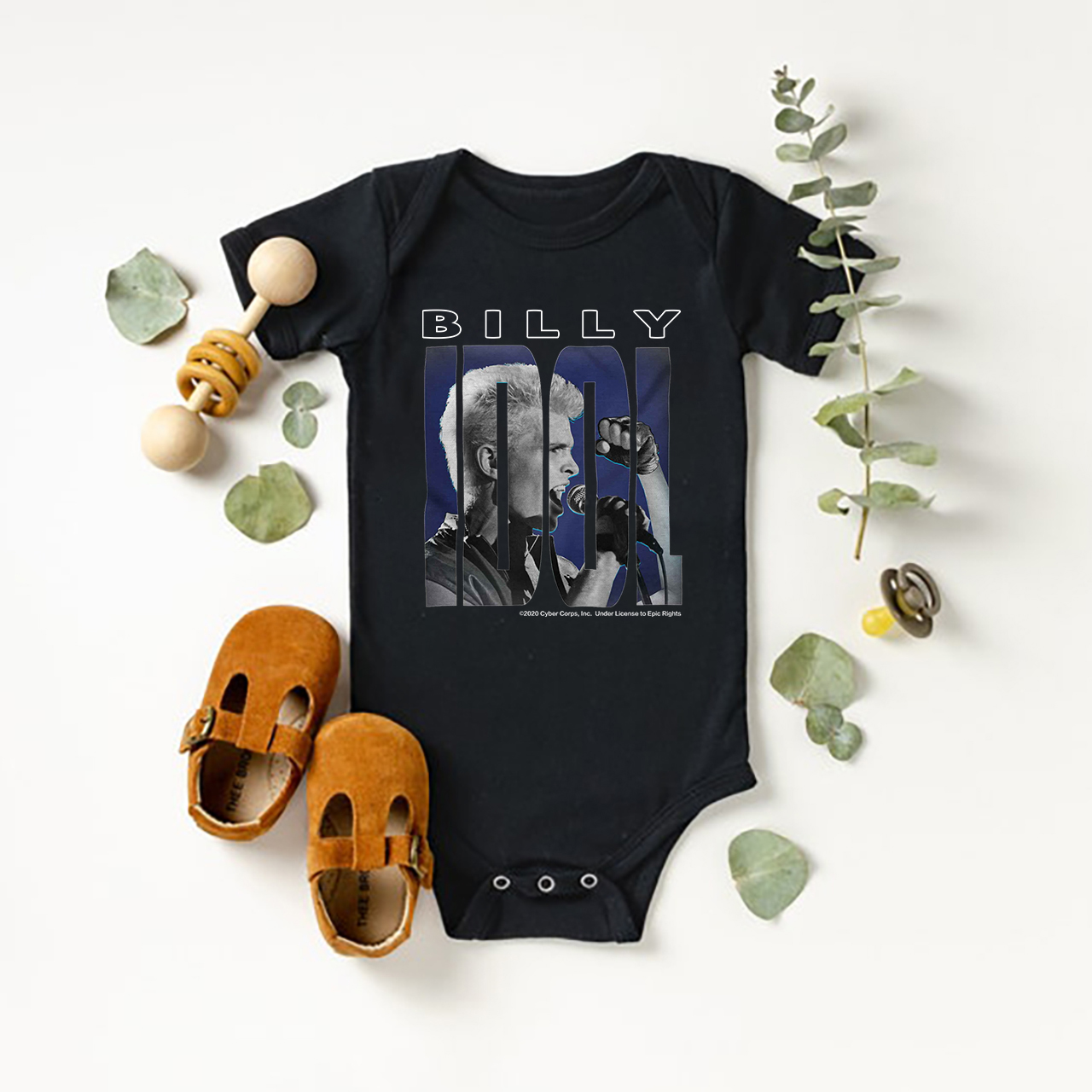 Billy Idol Bodysuit For Baby