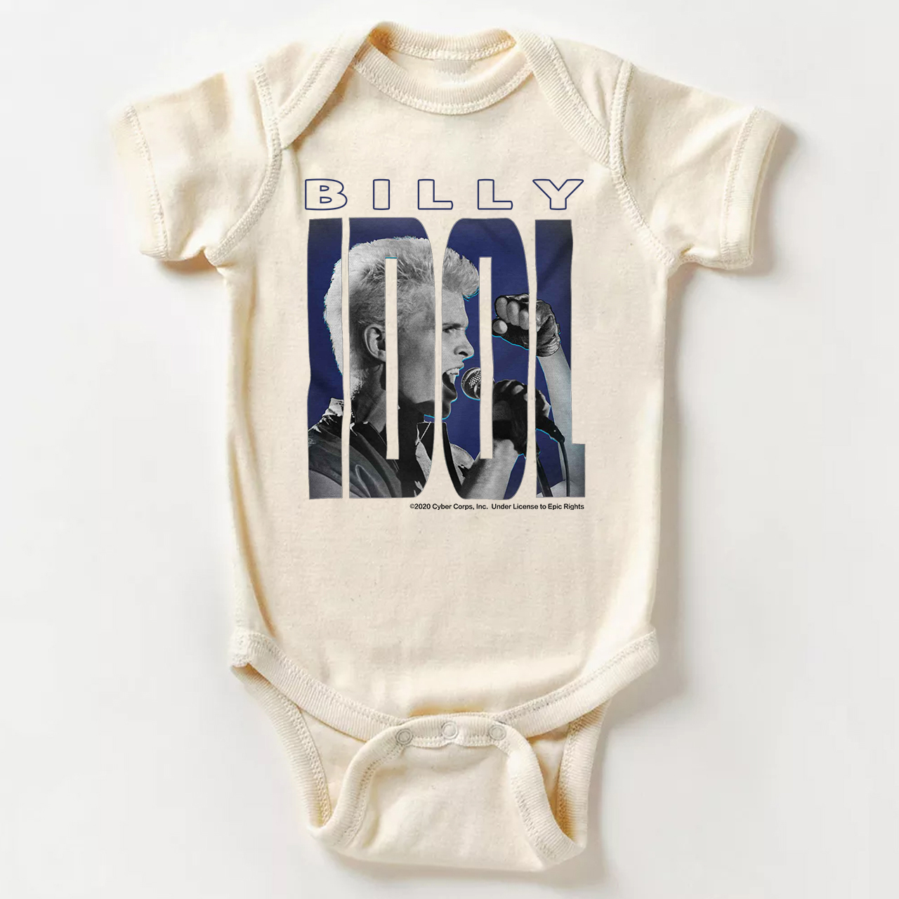 Billy Idol Bodysuit For Baby