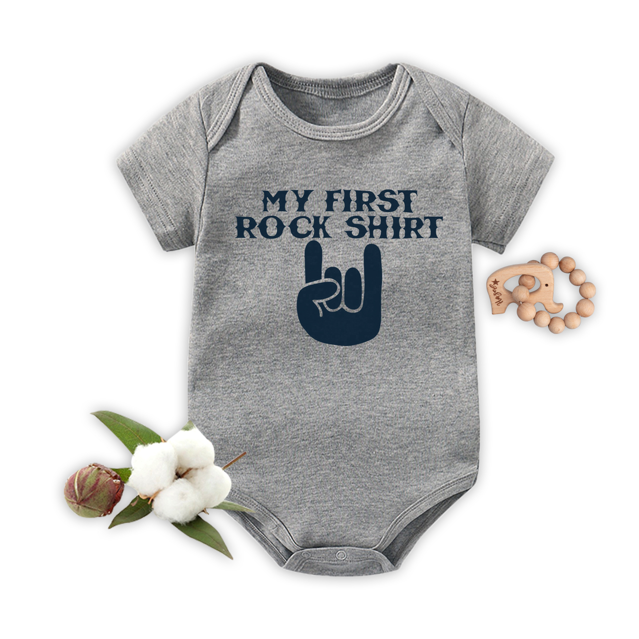 My First Rock Shirt Bodysuit For Baby