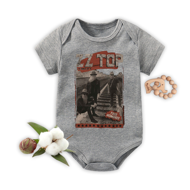 Tres Hombres ZZ Top Bodysuit For Baby