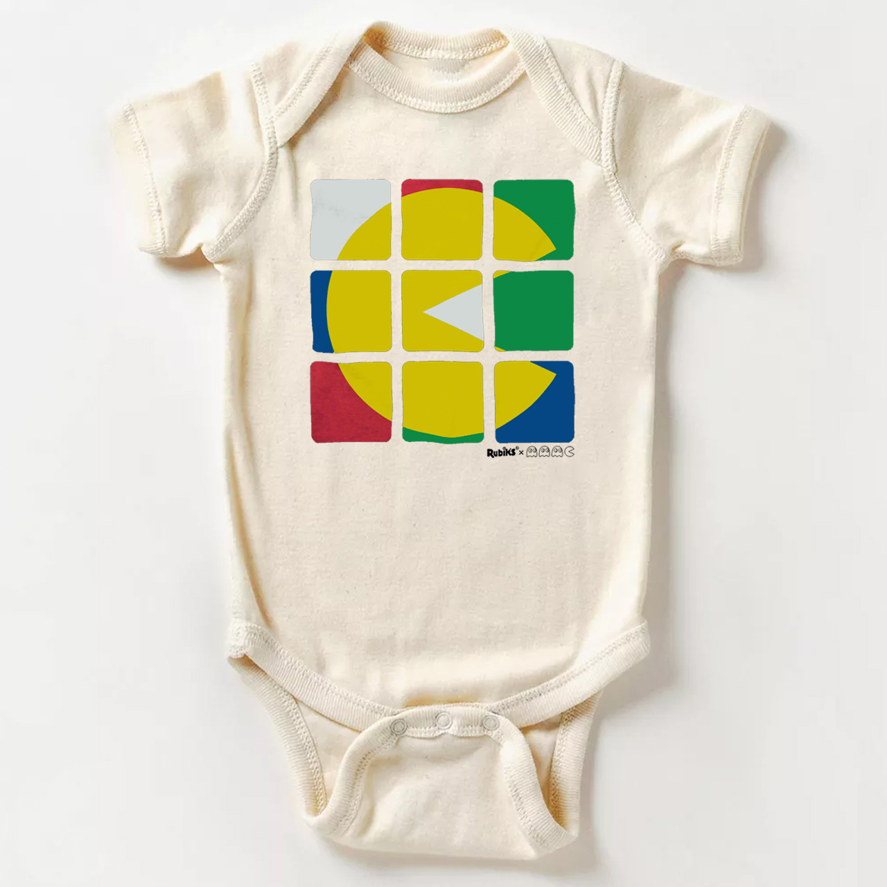 Artsy Pac-man Bodysuit For Baby