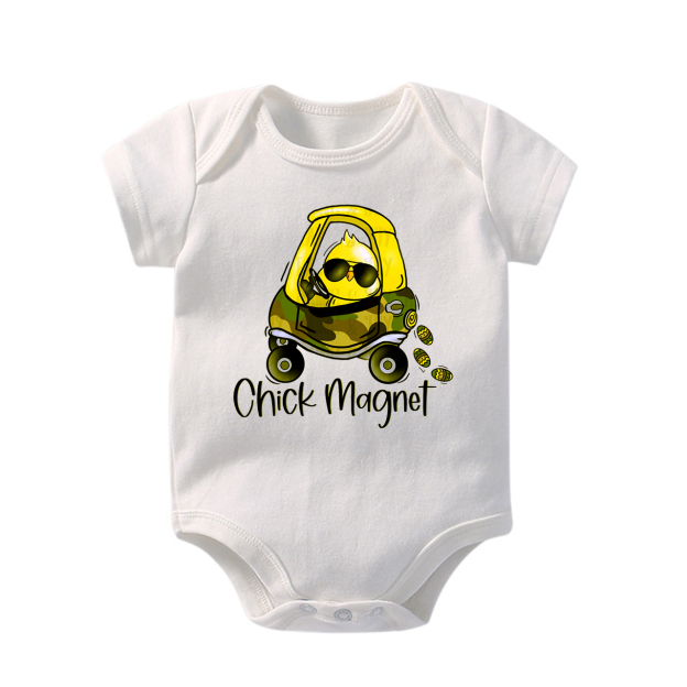 Chick Magnet Easter Baby Bodysuit