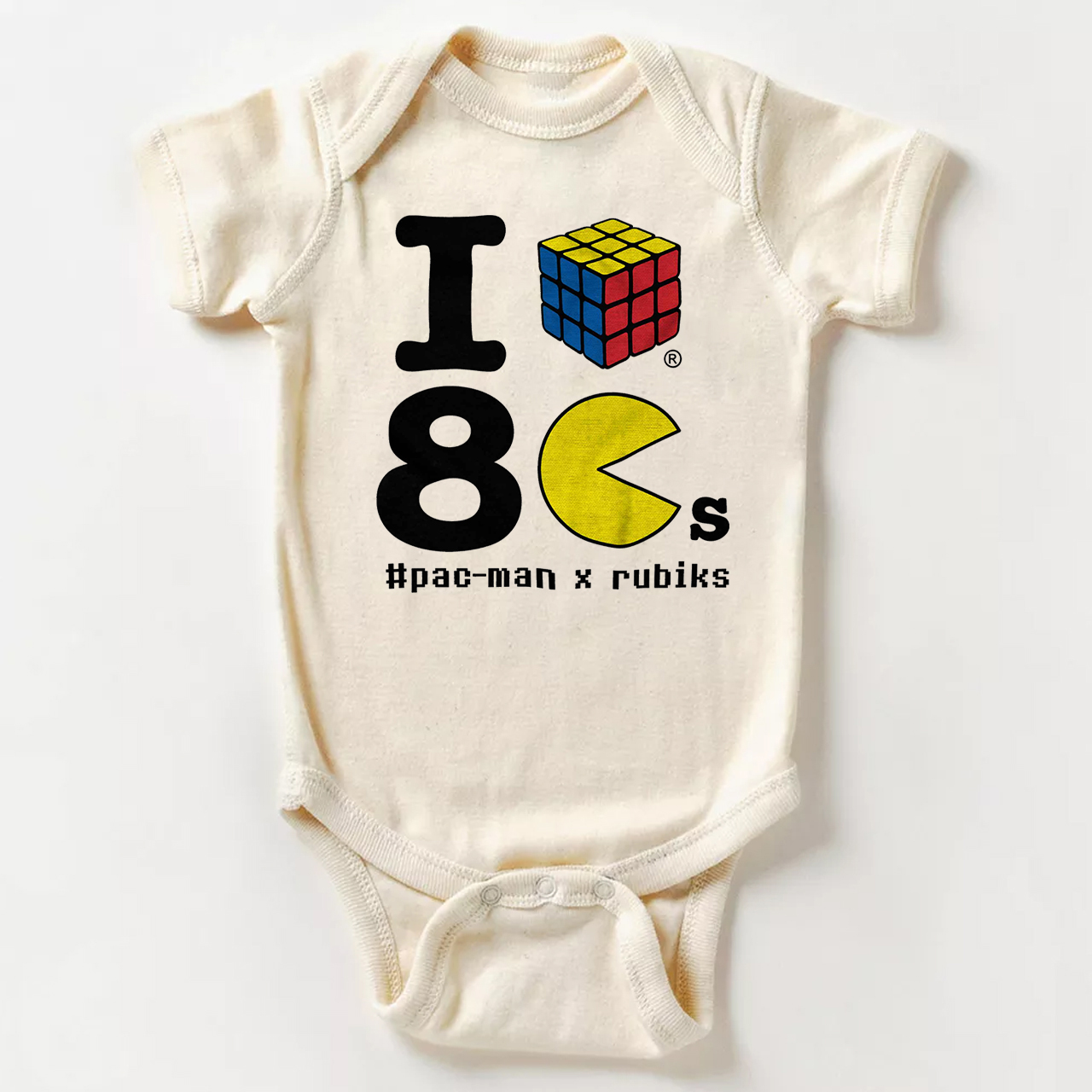 I Loves The 80s Bodysuit For Baby