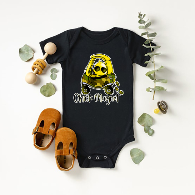 Chick Magnet Easter Baby Bodysuit
