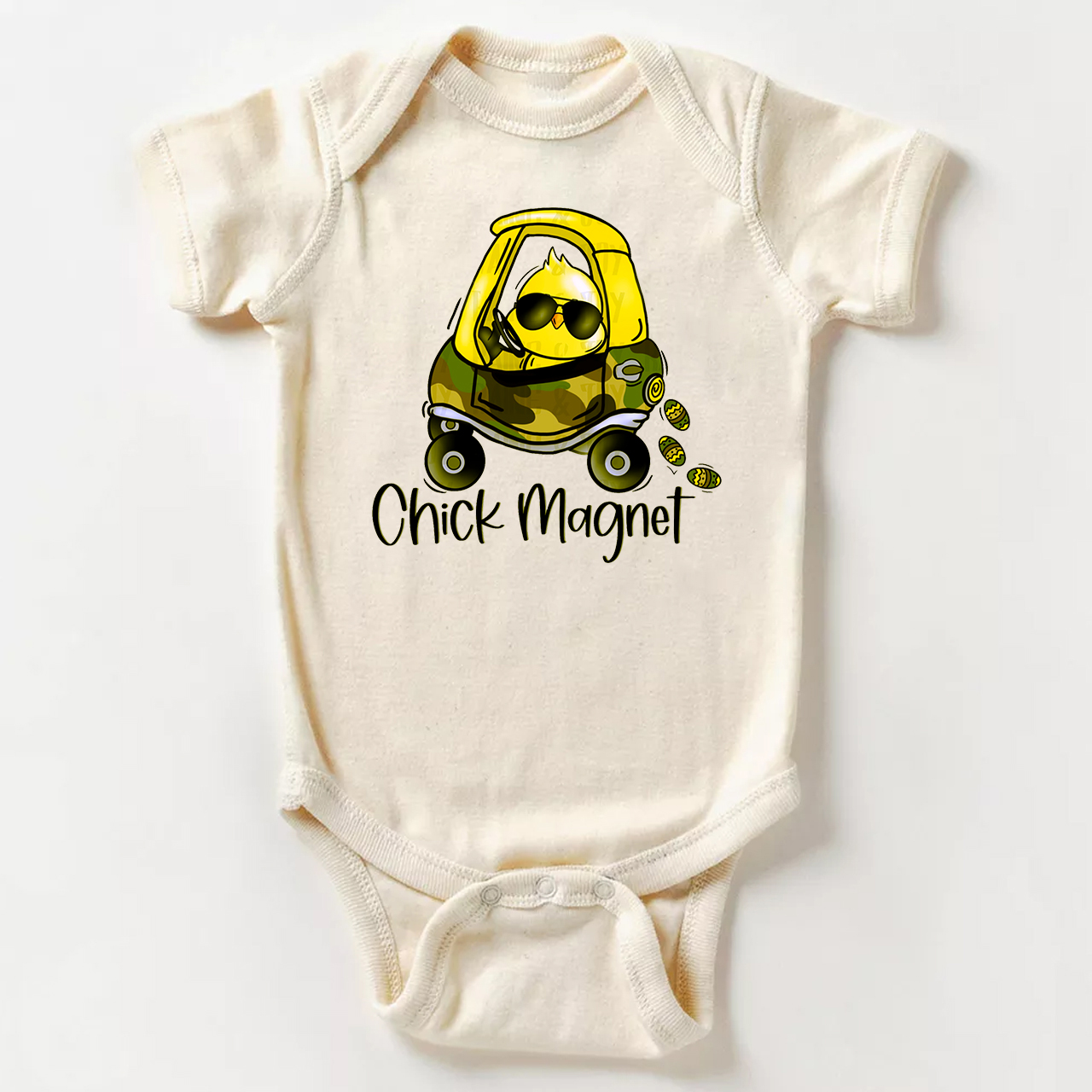 Chick Magnet Easter Baby Bodysuit