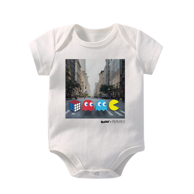 The Beatles Pac-man Bodysuit For Baby