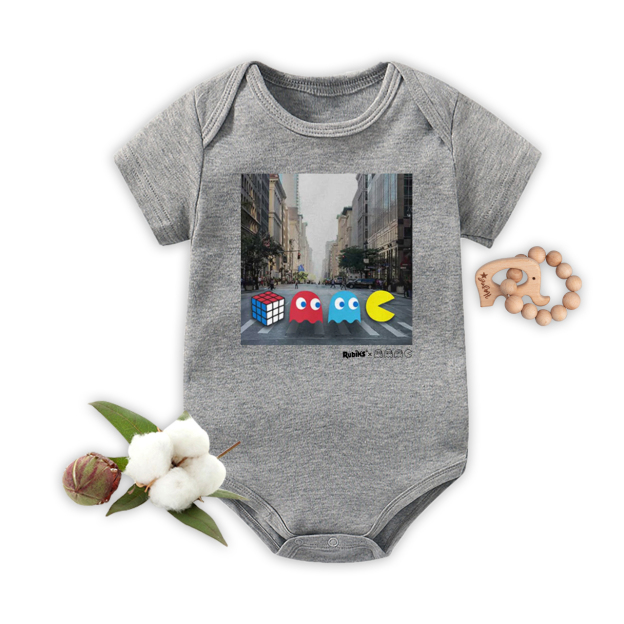 The Beatles Pac-man Bodysuit For Baby