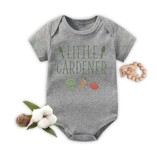 Little Gardener Bodysuit For Baby