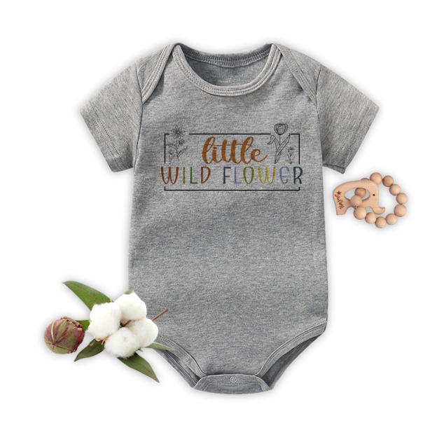 Little Wildflower Bodysuit For Baby