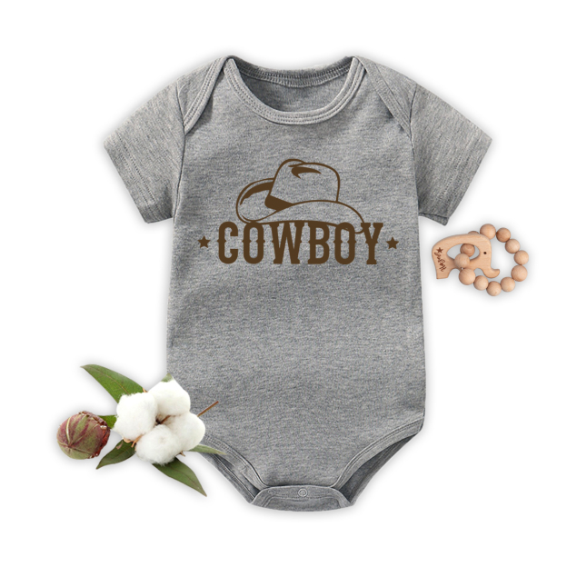 Cowboy Hat Bodysuit For Baby