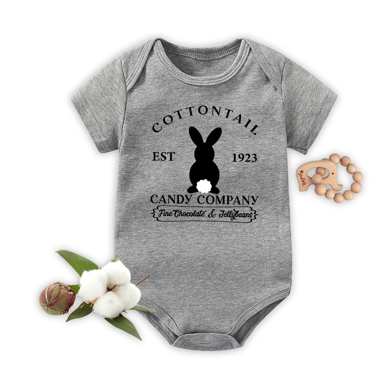 He Is Risen Easter Baby Bodysuit