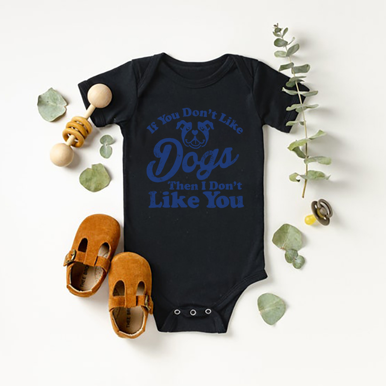 Dog Hater Bodysuit For Baby