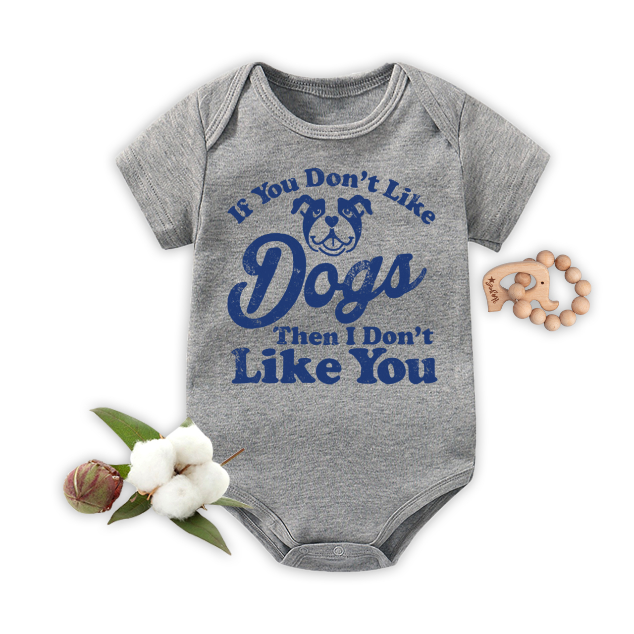 Dog Hater Bodysuit For Baby